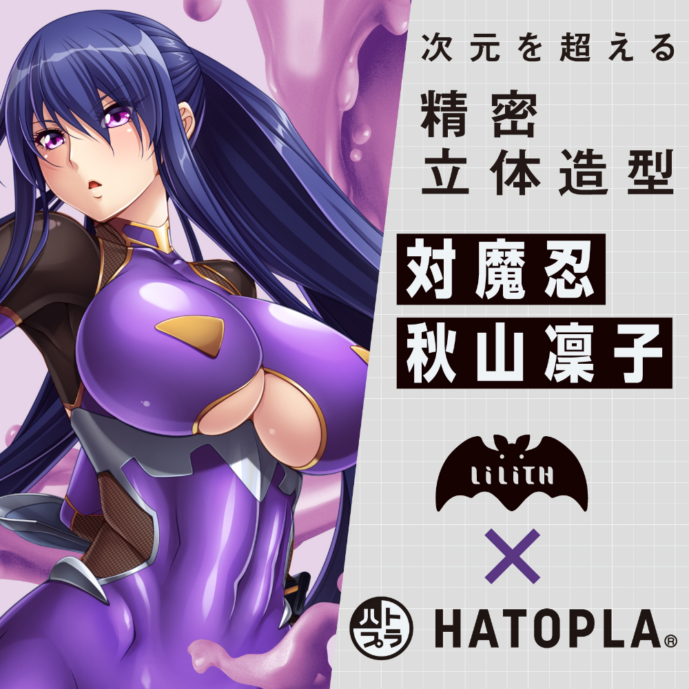 対魔忍HIP 秋山凜子XL/次元を超える精密立体模型