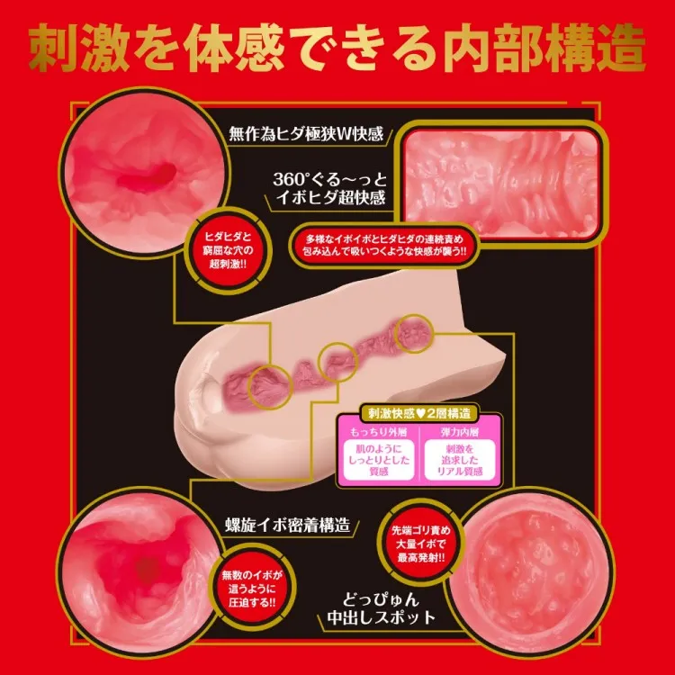 JAPANESEREALHOLE 激　七沢みあ/オナホール/狭穴、360度イボで一気に高めてくれる内部構造