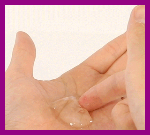 P3ローション -濃密- 1000ml/ローション/指ですくうGIF動画