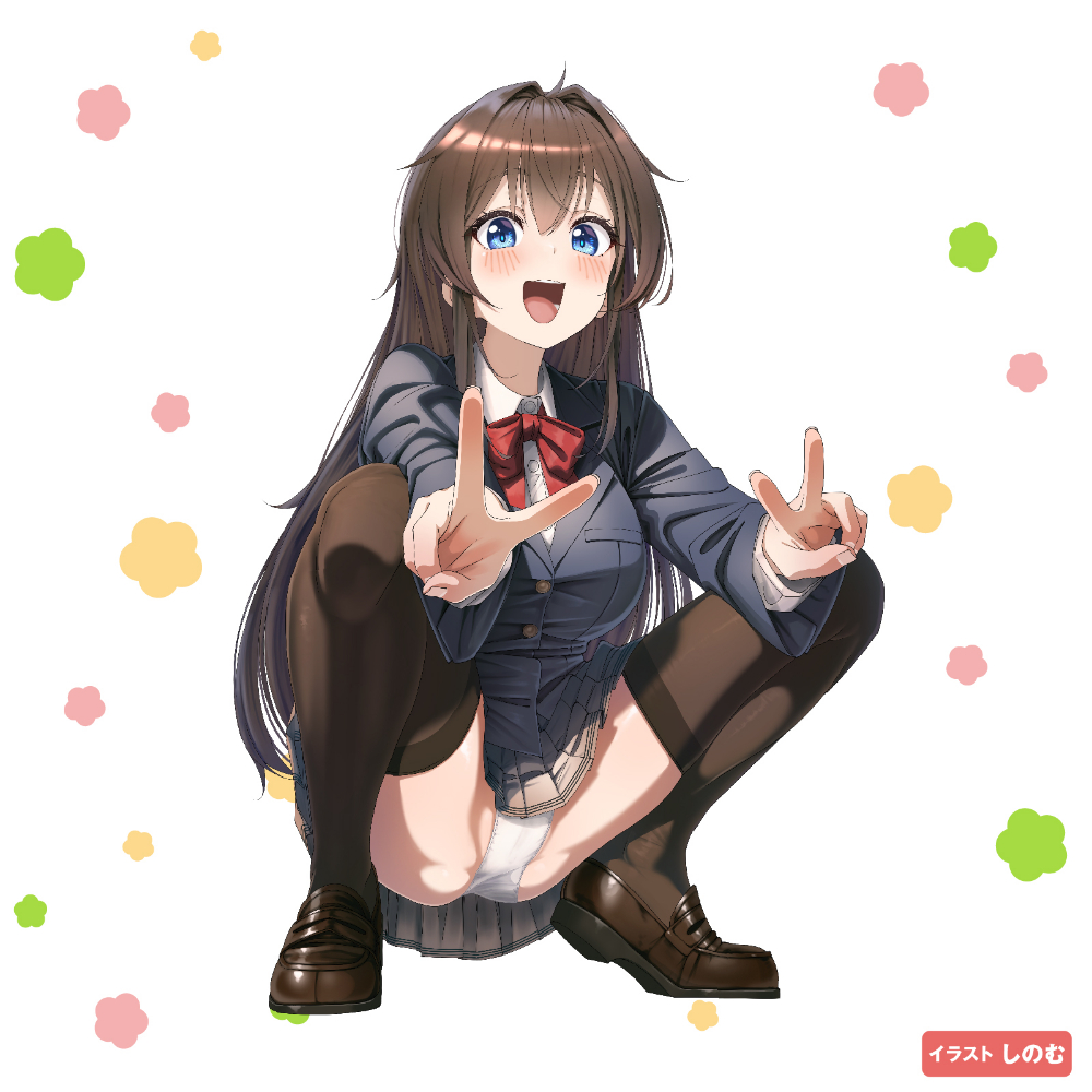 りあまん!2 / ハンドホール・オナホ / イラストは前作に引き続きしのむ先生が手がけるノーテンキパンチラJK
