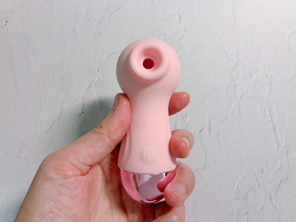 手で持った状態